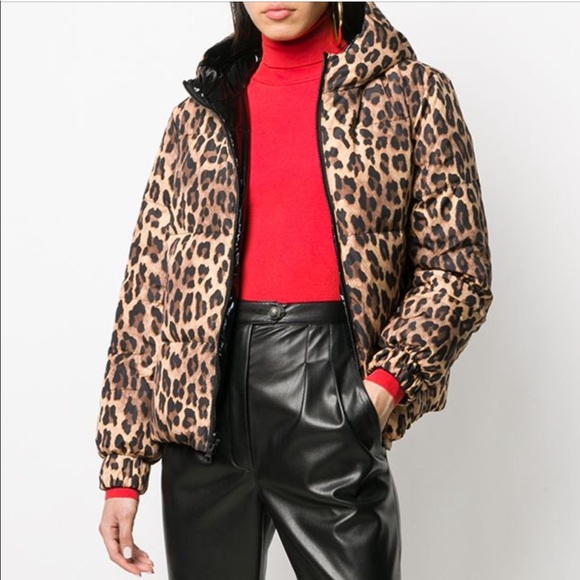 alice and olivia leopard jacket